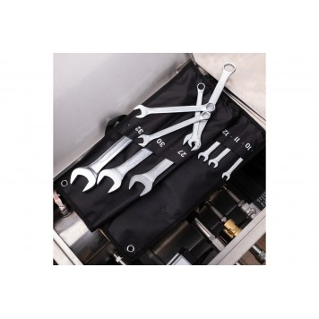 Набор DL130014B комбинированных ключей 14шт, Deli-6