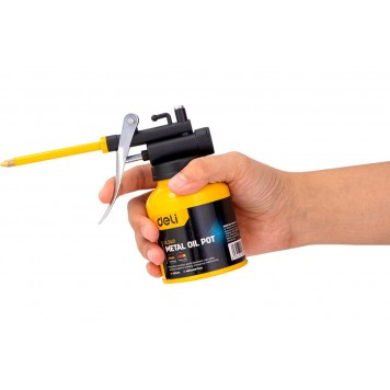 Маслёнка DL2401 стальная 180мл, Deli-6