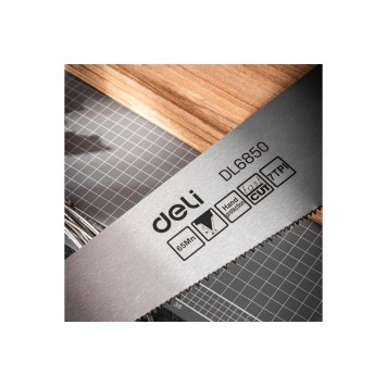 Ножовка DL6850 по дереву 500мм, Deli-6