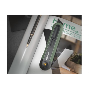 Нож технический HT4008L "Home Series Green", Т-образное лезвие Deli-1