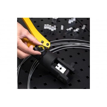 Инструмент DL-YQ120 ручной гидравлический для обжима проводов 10-120мм2, Deli-5