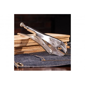 Клещи DL109010 сварочные с  прямыми губками 250мм, Deli-2