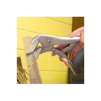 Клещи DL20016 сварочные плоские губки 250мм, Deli-1