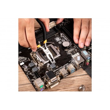 Плоскогубцы DL20026 удлиненные мини 125мм, прорезиненная двухкомпонентная рукоять, Deli-4