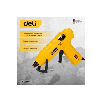 Термопистолет DL2560 клеевой 60 Вт, диаметр стержня 11 мм DELI-5