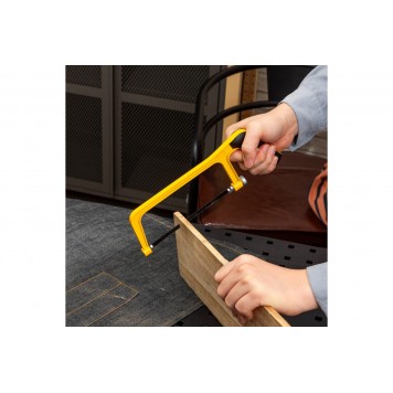 Ножовка DL6007 150мм по металлу, дереву, пластику, Deli-7