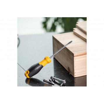 Отвёртка шлицевая DL6351001 5х100 мм, CR-V Deli-1