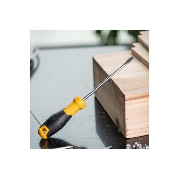 Отвёртка шлицевая DL6351251 5х125 мм, CR-V Deli-1