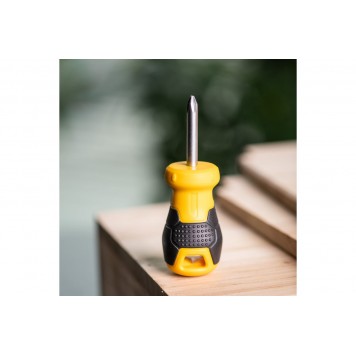 Отвёртка крестовая DL636038 PH2x38 мм, CR-V Deli-2