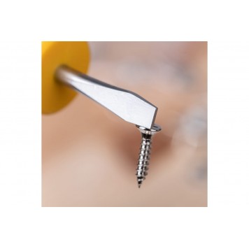 Отвёртка шлицевая DL6360381 6х38 мм, CR-V Deli-2