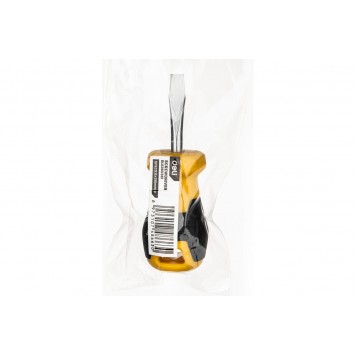 Отвёртка шлицевая DL6360381 6х38 мм, CR-V Deli-4