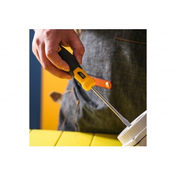 Отвёртка шлицевая DL6361001 6x100 мм, CR-V Deli-3