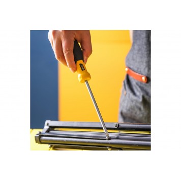 Отвёртка крестовая DL636125 PH2x125 мм, CR-V Deli-3