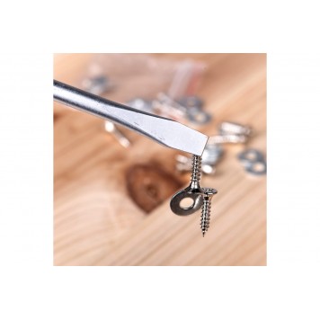 Отвёртка шлицевая DL6382501 8х250 мм, CR-V Deli-2