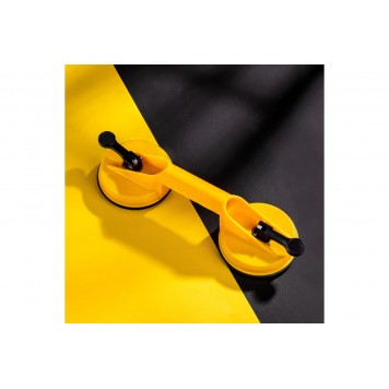 Присоска DL-XP22 двойная для стекла 2х118мм (80кг), Deli-5