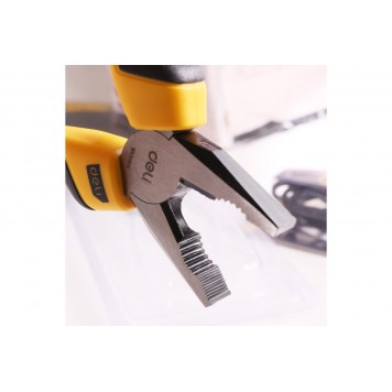 Плоскогубцы DL2006Z комбинированные 160мм, Deli-3