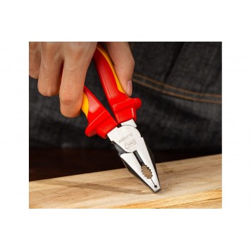 Плоскогубцы DL512008 диэлектрические до 1000В, 200 мм Deli-3