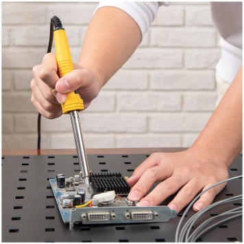 Паяльник DL8830 30 Вт конусное жало Deli-6