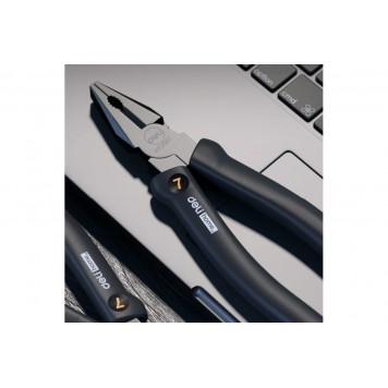 Плоскогубцы HT2007 комбинированные, 175мм, Deli-5