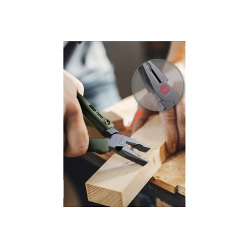 Плоскогубцы HT2007L комбинированные "Home Series Green" 180мм, Deli-4