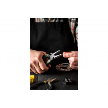 Плоскогубцы HT2007L комбинированные "Home Series Green" 180мм, Deli-5