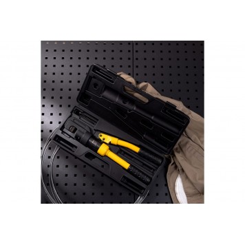 Резак DL-YQ16 гидравлический арматурный 4-16мм, Deli-4