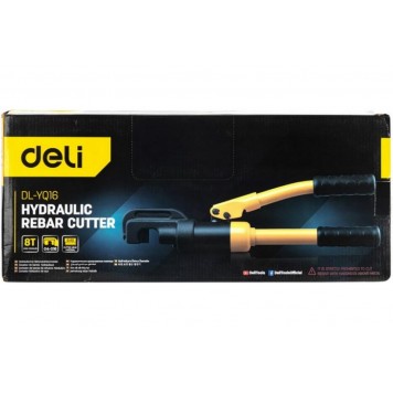 Резак DL-YQ16 гидравлический арматурный 4-16мм, Deli-6