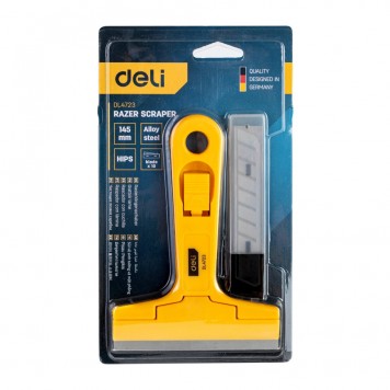 Скребок DL4723 145мм, 10 лезвий, Deli-3