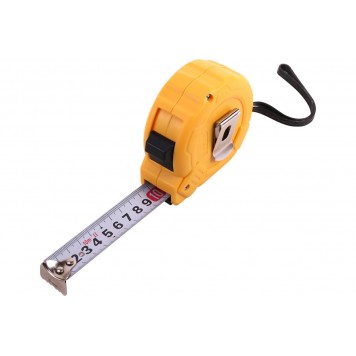 Рулетка DL9010B 10м х 25мм метрическая, корпус ударопрочный Deli-2