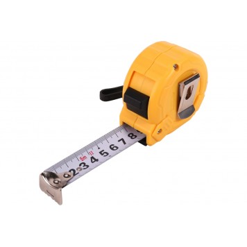 Рулетка DL9025B 5м х 25мм метрическая, корпус ударопрочный Deli-2