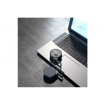 Рулетка HT8316 3мх16мм "Home Series Black", Deli-6