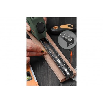 Рулетка HT8316L 3мх16мм "Home Series Green", Deli-3