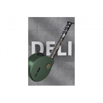 Рулетка HT8316L 3мх16мм "Home Series Green", Deli-6