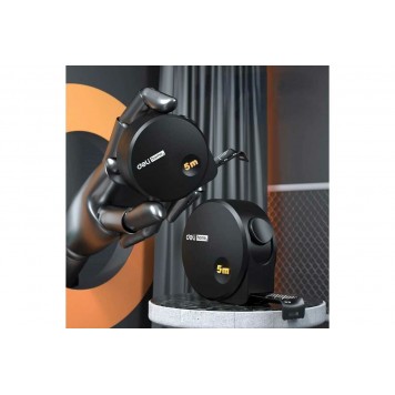 Рулетка HT8519 5мх19мм "Home Series Black", Deli-8