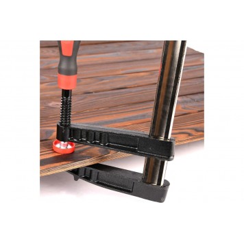 Струбцина DL110830Z F-образная 300x80мм, Deli-1