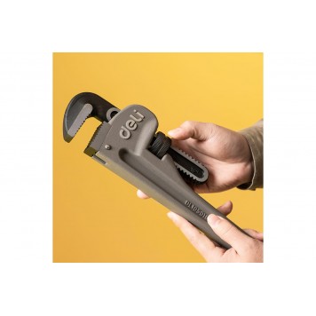 Трубный ключ DL105018 облегченный 405 мм DELI-2