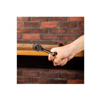 Трещотка DL2323 1/4" 155 мм, 45 зубьев DELI-2