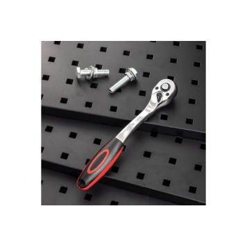 Трещотка DL2422 3/8" 200 мм, 72 зуба DELI-2