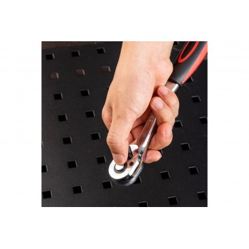 Трещотка DL2422 3/8" 200 мм, 72 зуба DELI-6