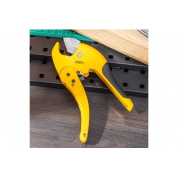 Труборез для пластиковых труб DL2507 0-42мм, Deli-4