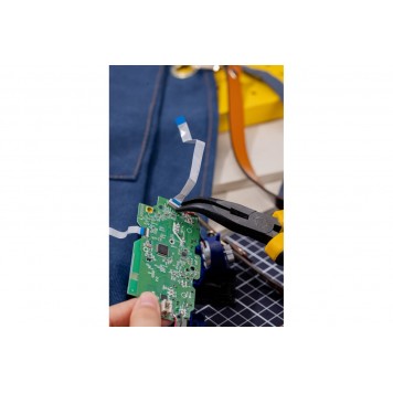 Удлиненные плоскогубцы DL2306 160мм, угол загиба 30°, Deli-3