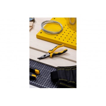 Удлиненные плоскогубцы DL2306 160мм, угол загиба 30°, Deli-8