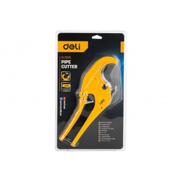 Труборез для пластиковых труб DL2509, 0-63мм, Deli-4