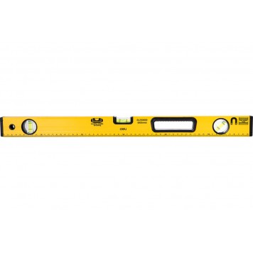 Уровень DL290600 строительный магнитный 3 глазка 60 см Deli-3