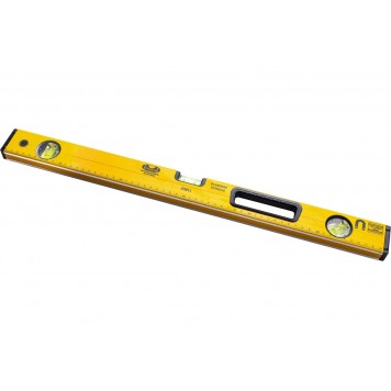 Уровень DL290600 строительный магнитный 3 глазка 60 см Deli-4