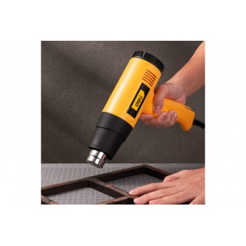 Фен DL391202 технический 2000 Вт с бесступенчатой регулировкой температуры DELI-4