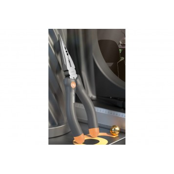 Удлиненные плоскогубцы "Home Series Gray" HT2106C 160мм, Deli-1