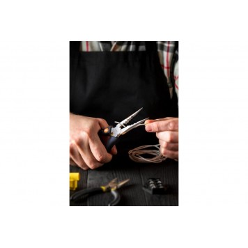 Удлиненные плоскогубцы "Home Series Gray" HT2106C 160мм, Deli-2