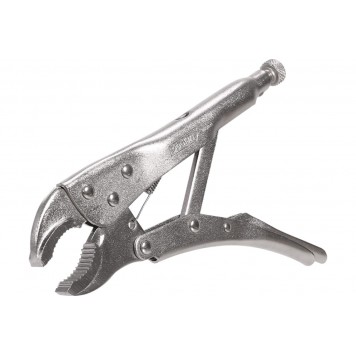 Клещи DL2001 зажимные с круглыми губками 220мм, Deli-1