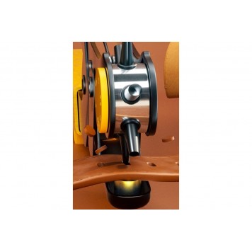 Дырокол DL1919 револьверный для кожи 6-в-1 220мм, Deli-3